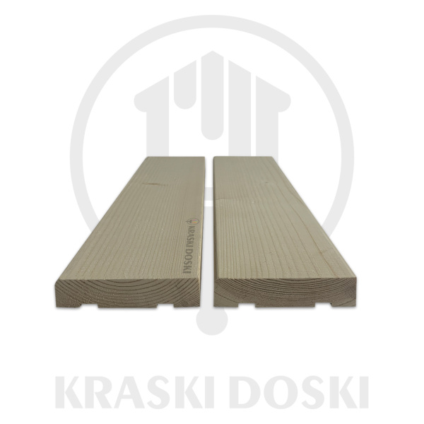 Крепёж для имитации бруса